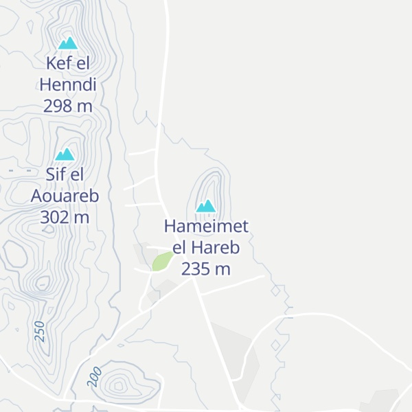 Map of Hameimet el Hareb