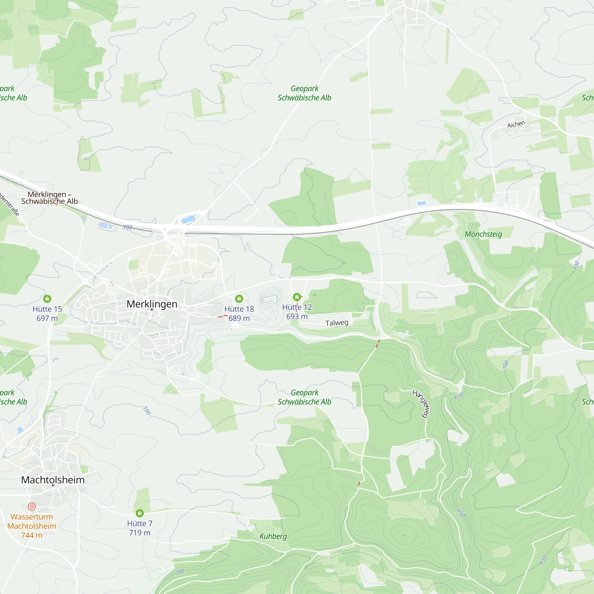 Hütte 12 map