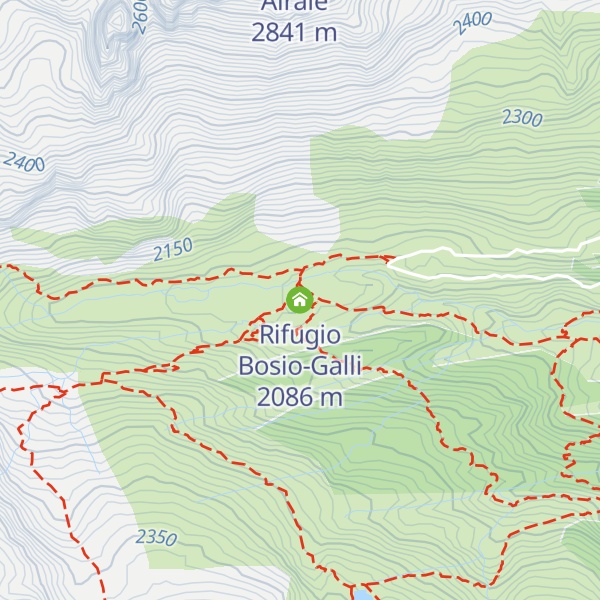 Map of Rifugio Bosio-Galli