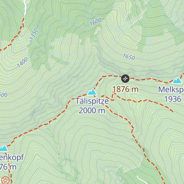 Map of Tälispitze