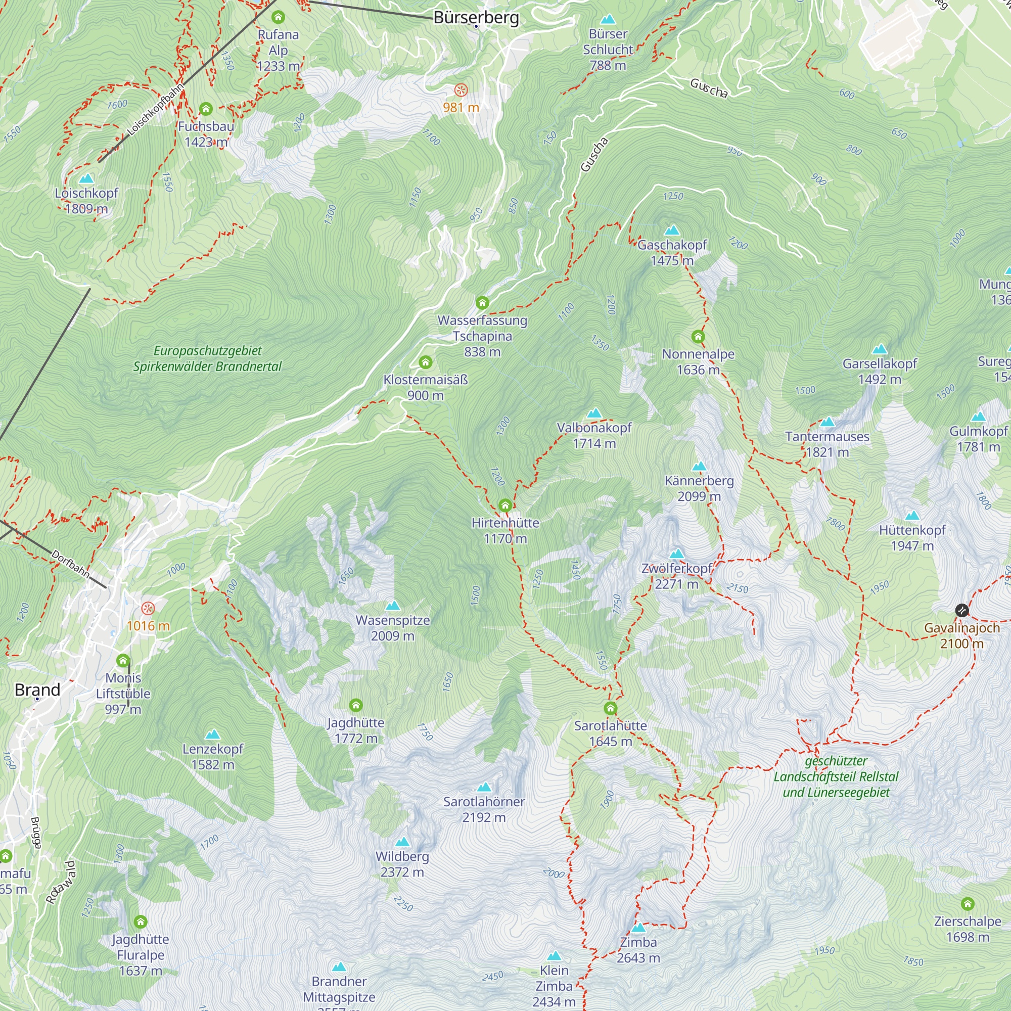 Hirtenhütte map