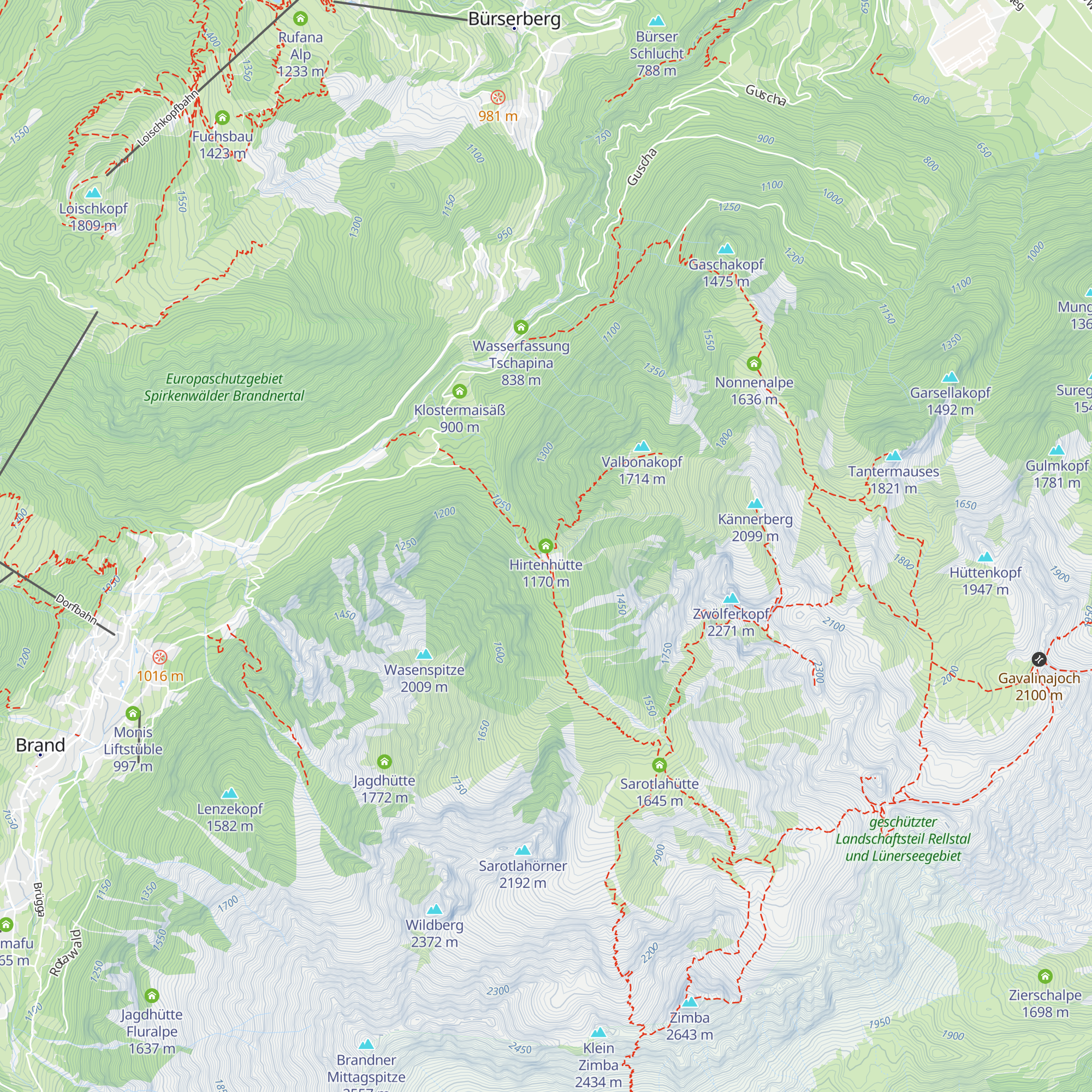 Hirtenhütte map