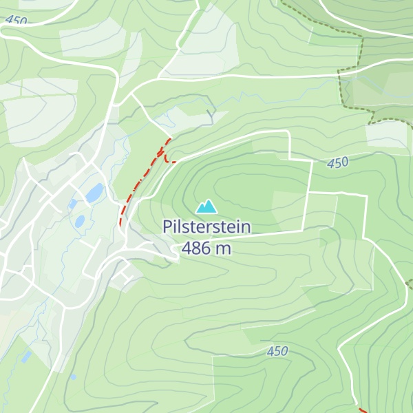 Map of Pilsterstein
