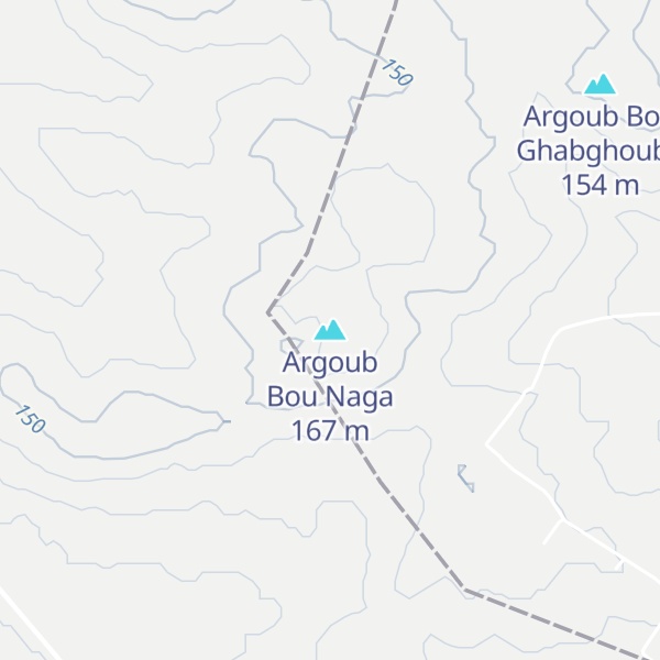 Map of Argoub Bou Naga