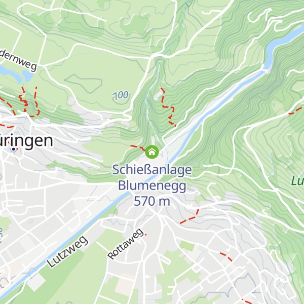 Map of Schießanlage Blumenegg