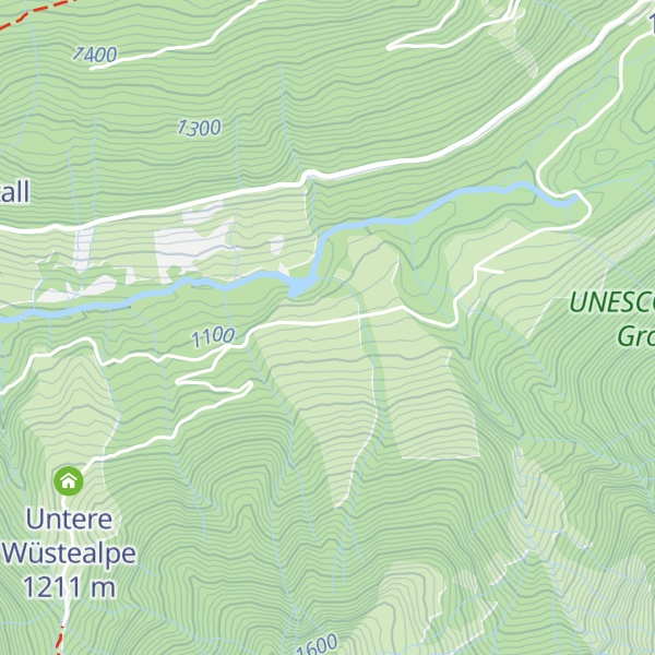 Map of Untere Leuealpe