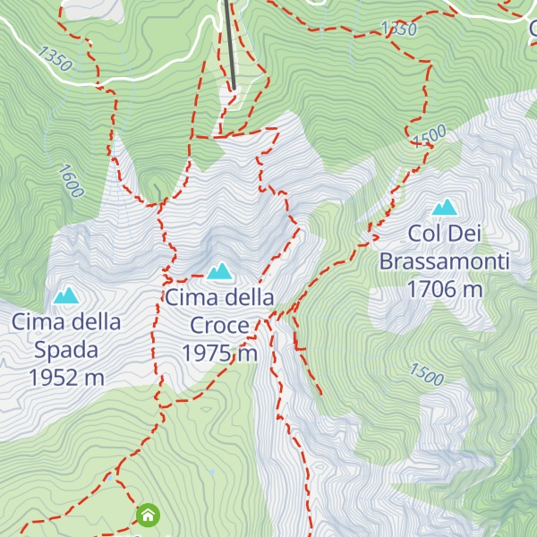 Map of Torrione Brassamonti