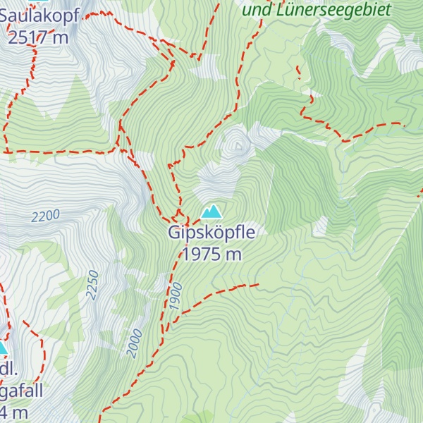 Map of Gipsköpfle
