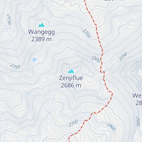 Map of Zenjiflue