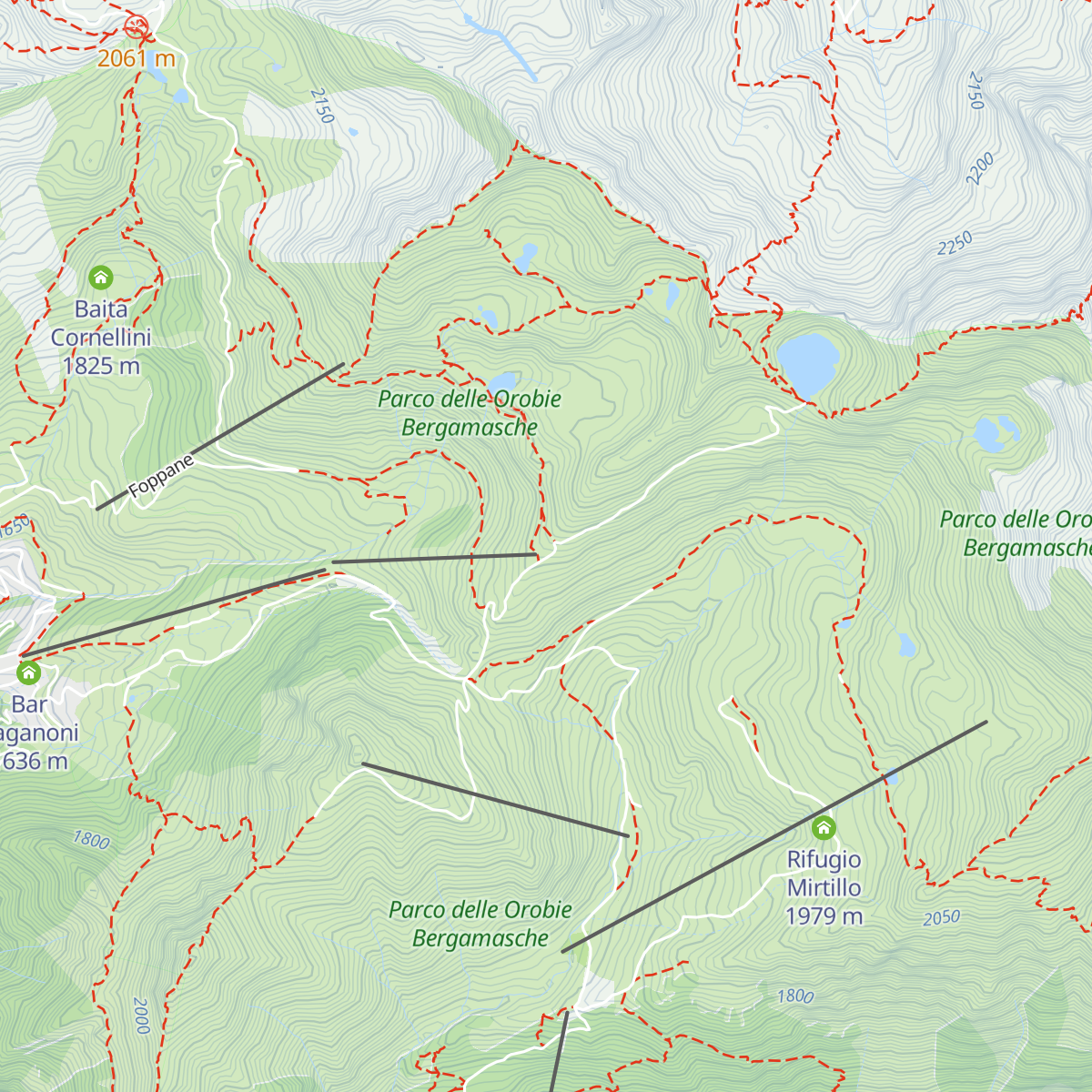 Terrazza Salomon map