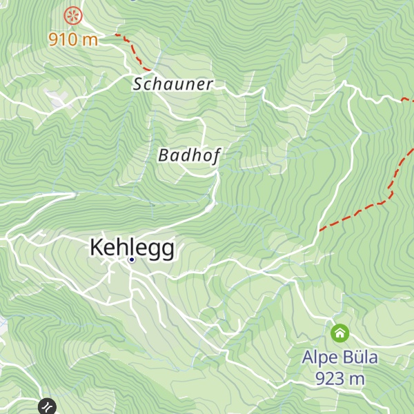 Map of Bad Kehlegg
