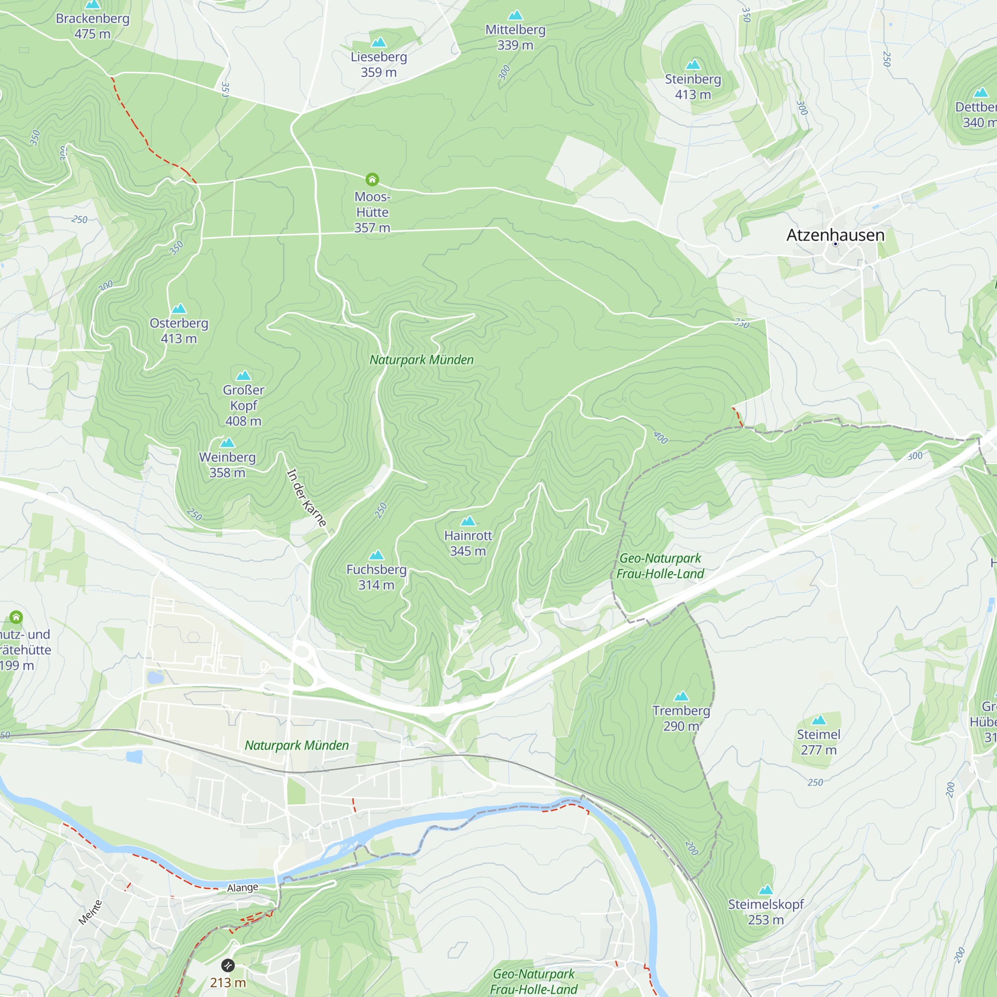 Birkenhütte map