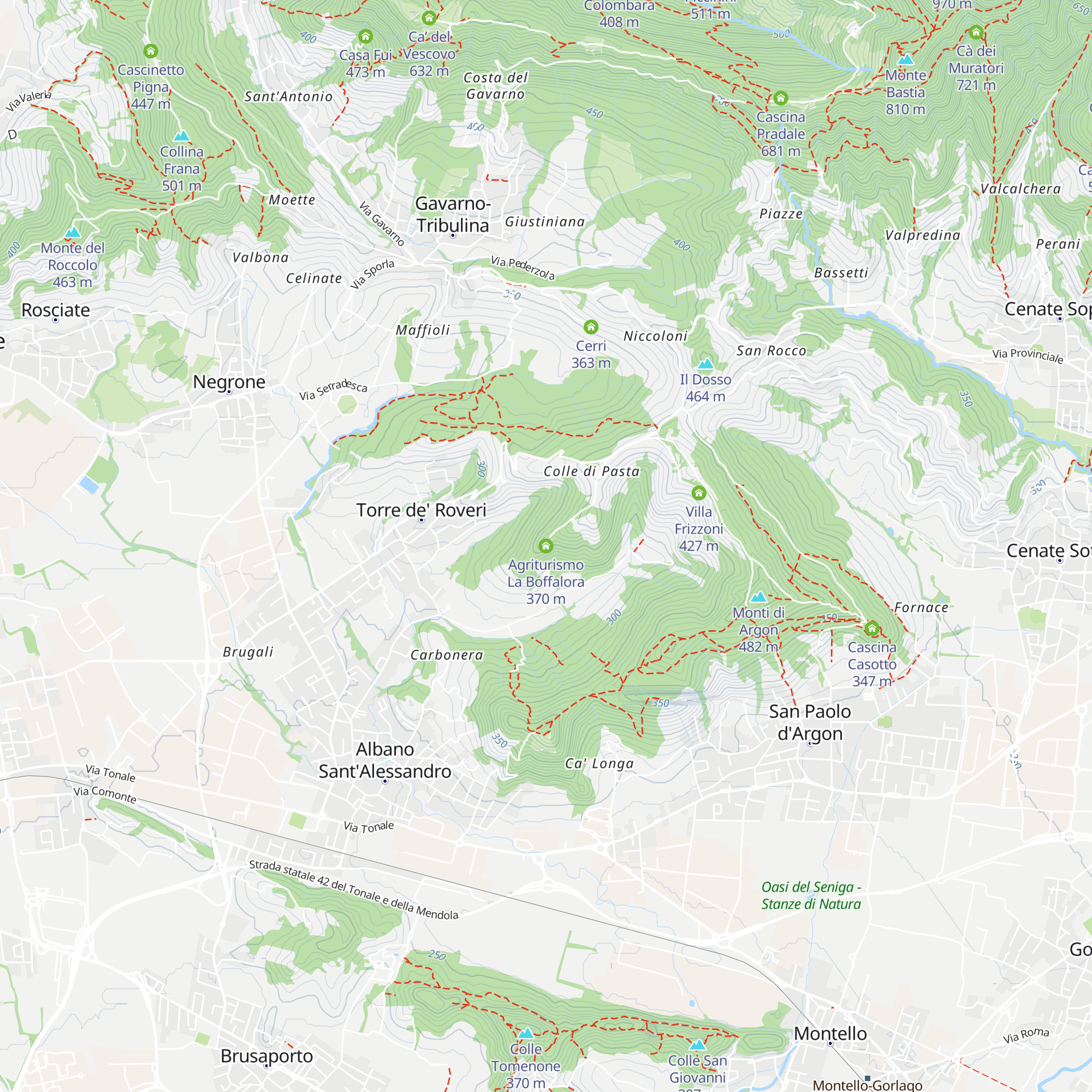 Agriturismo La Boffalora map