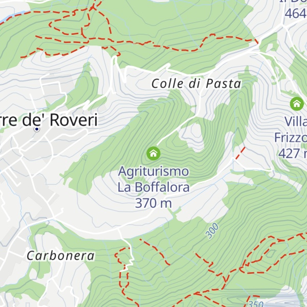 Map of Agriturismo La Boffalora