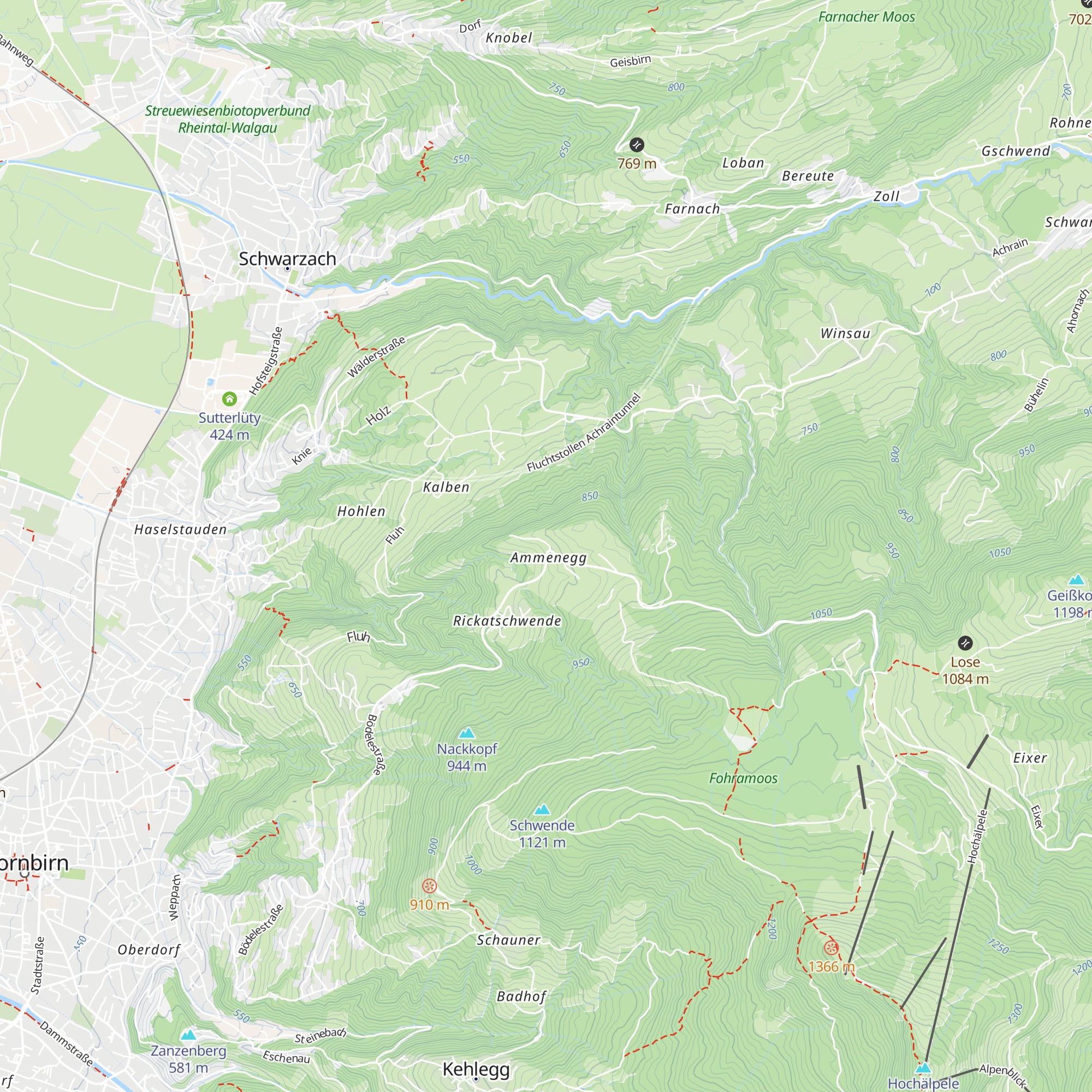 Ammenegger Stuba map