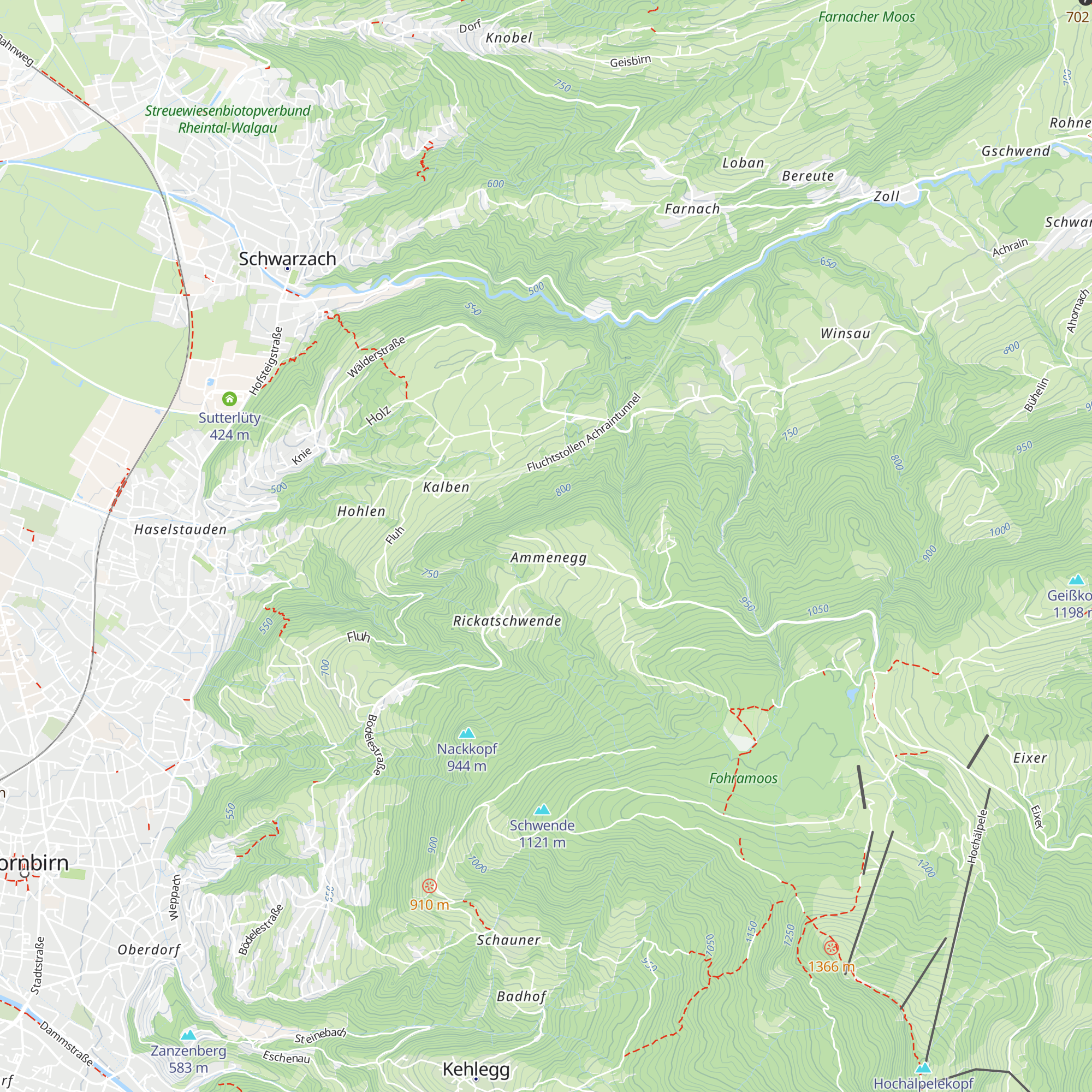 Ammenegger Stuba map