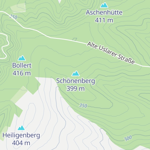 Map of Schönenberg-Hütte