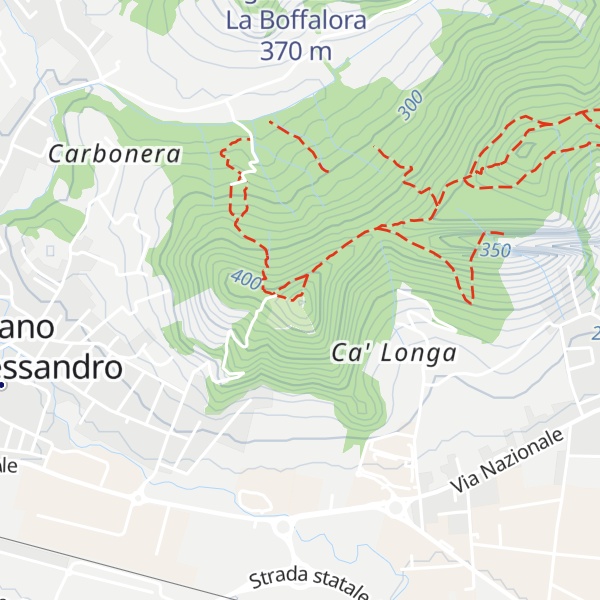 Map of Monte San Giorgio