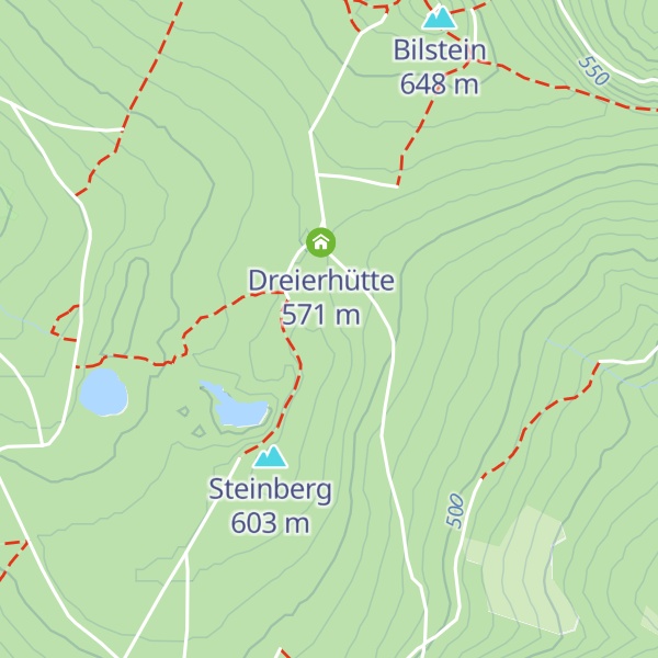 Map of Steinberg-Hütte