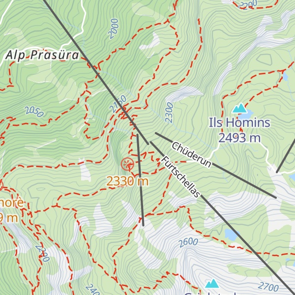 Map of La Chüdra