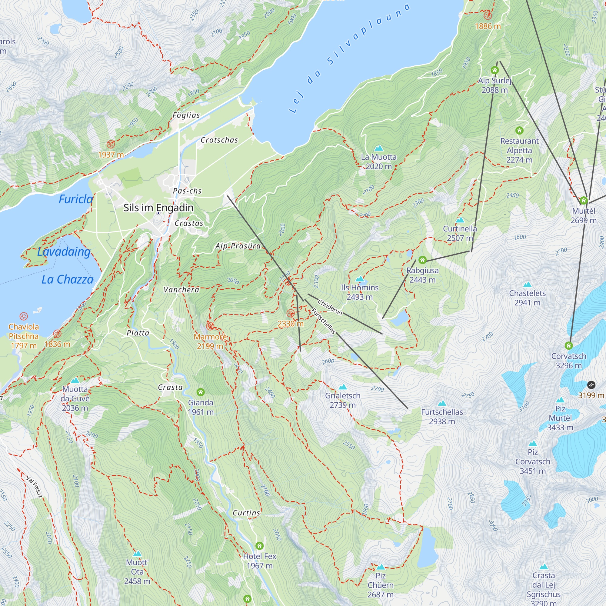 La Chüdra map