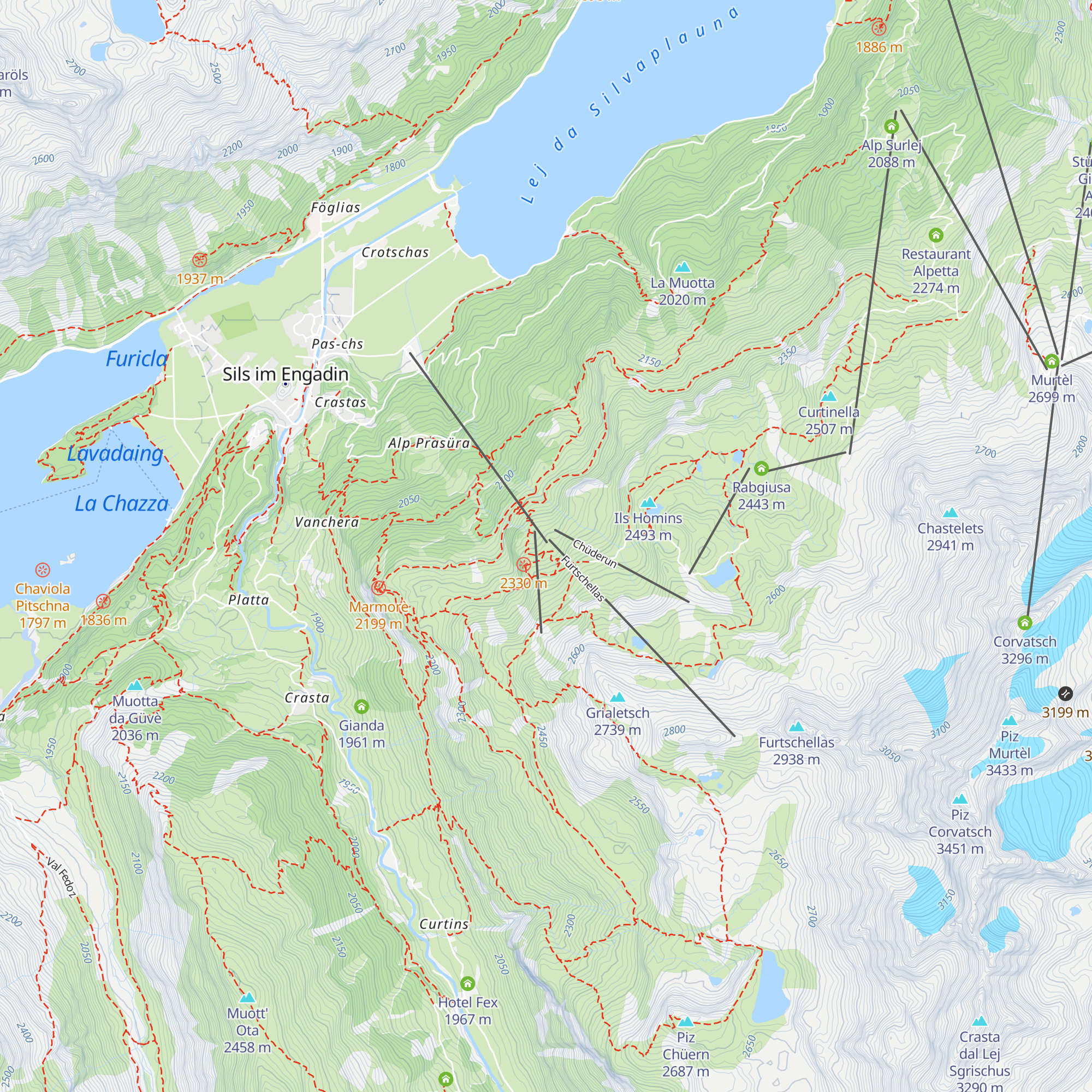 La Chüdra map