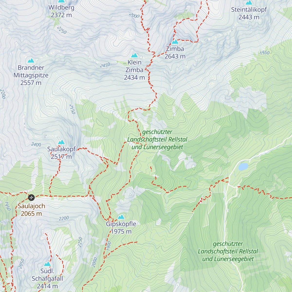 Heinrich-Hueter-Hütte map