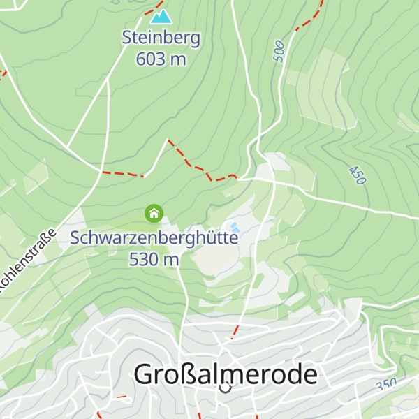 Map of Grillhütte Schwarzenberg