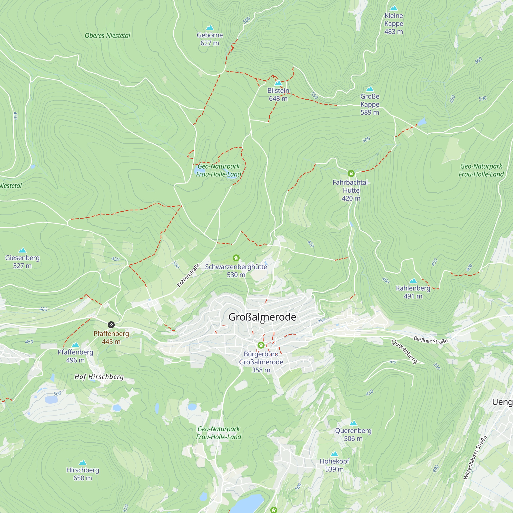 Grillhütte Schwarzenberg map