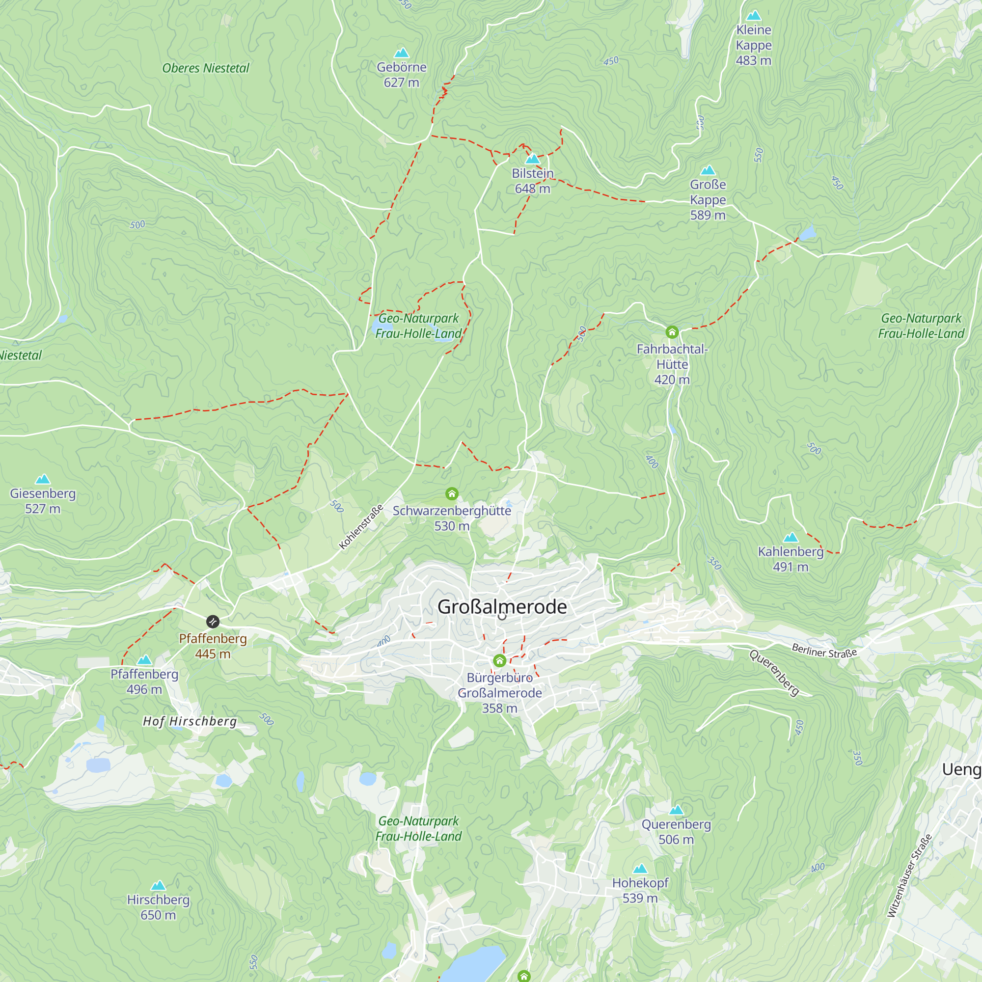 Grillhütte Schwarzenberg map