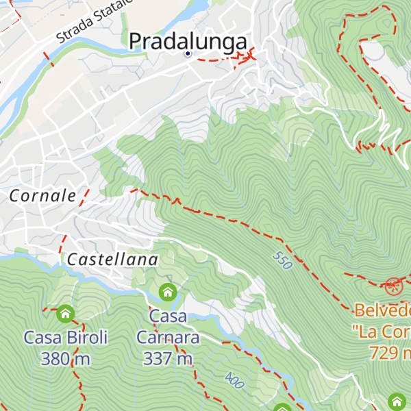 Map of Casa Luogo Vassalli