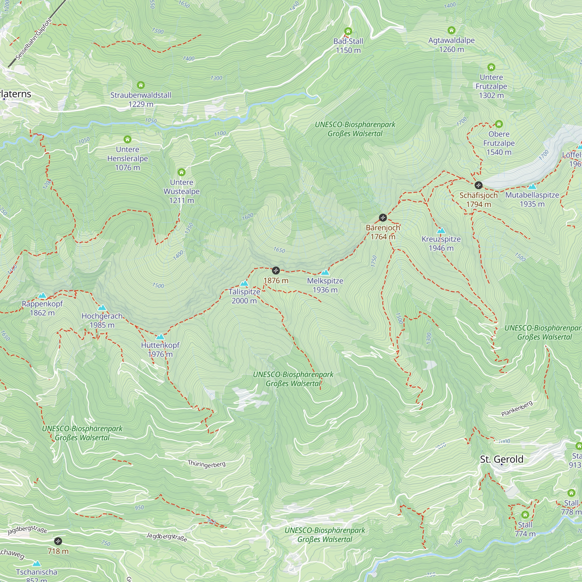 Hirtenhütte map