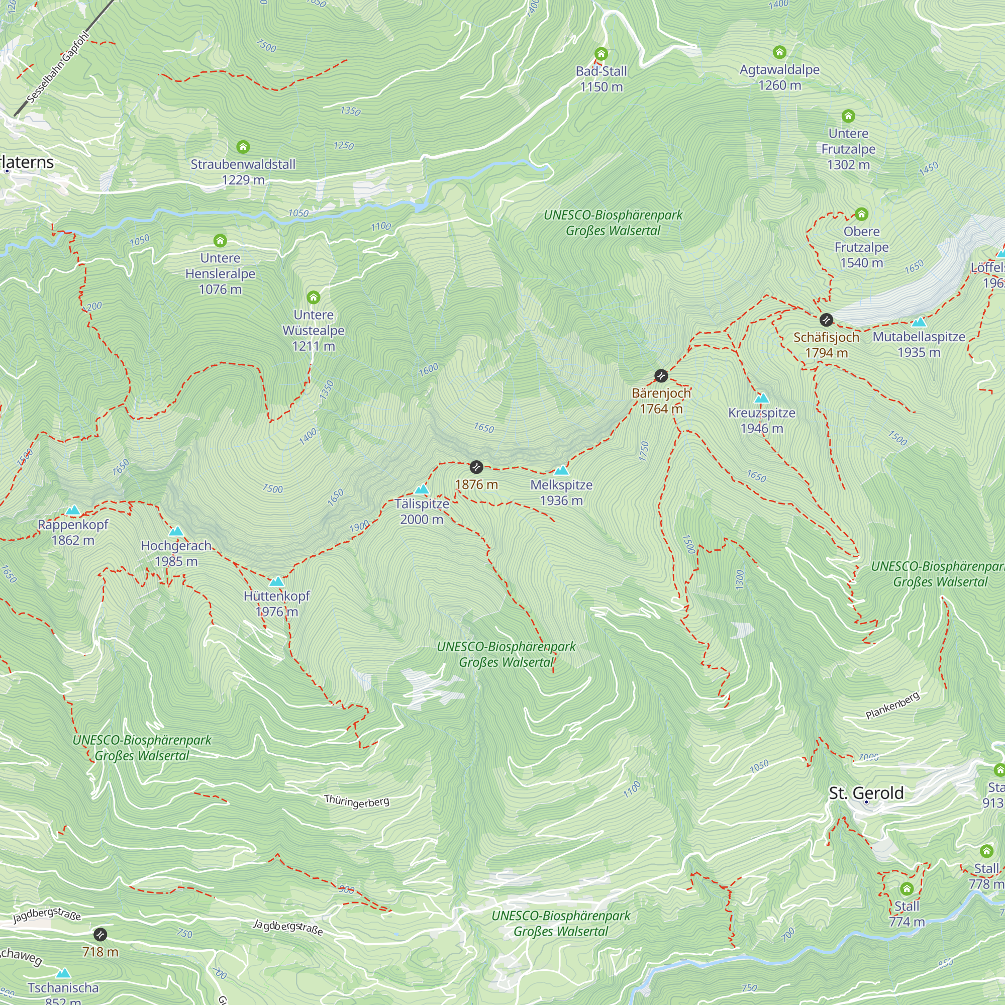 Hirtenhütte map
