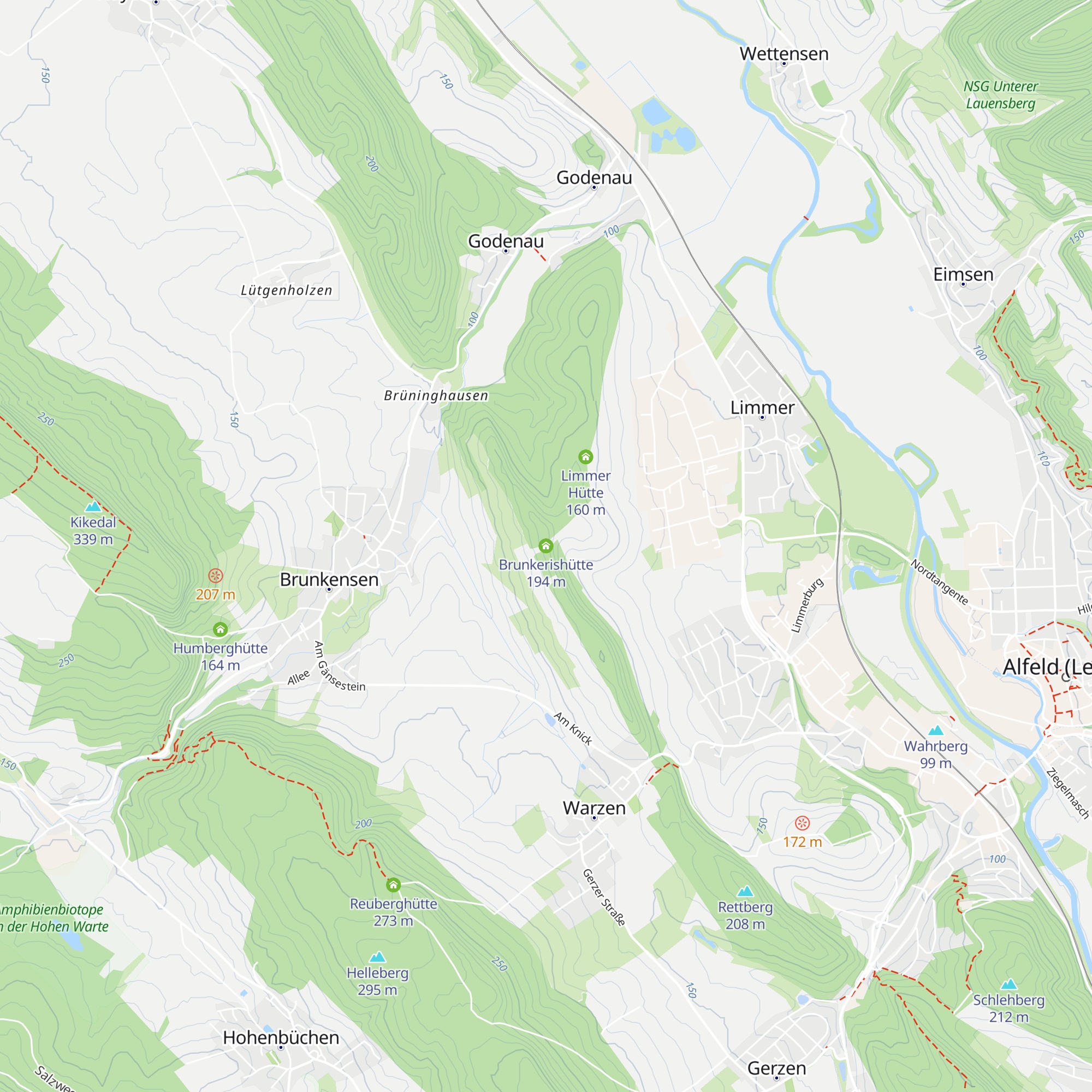 Brunkerishütte map