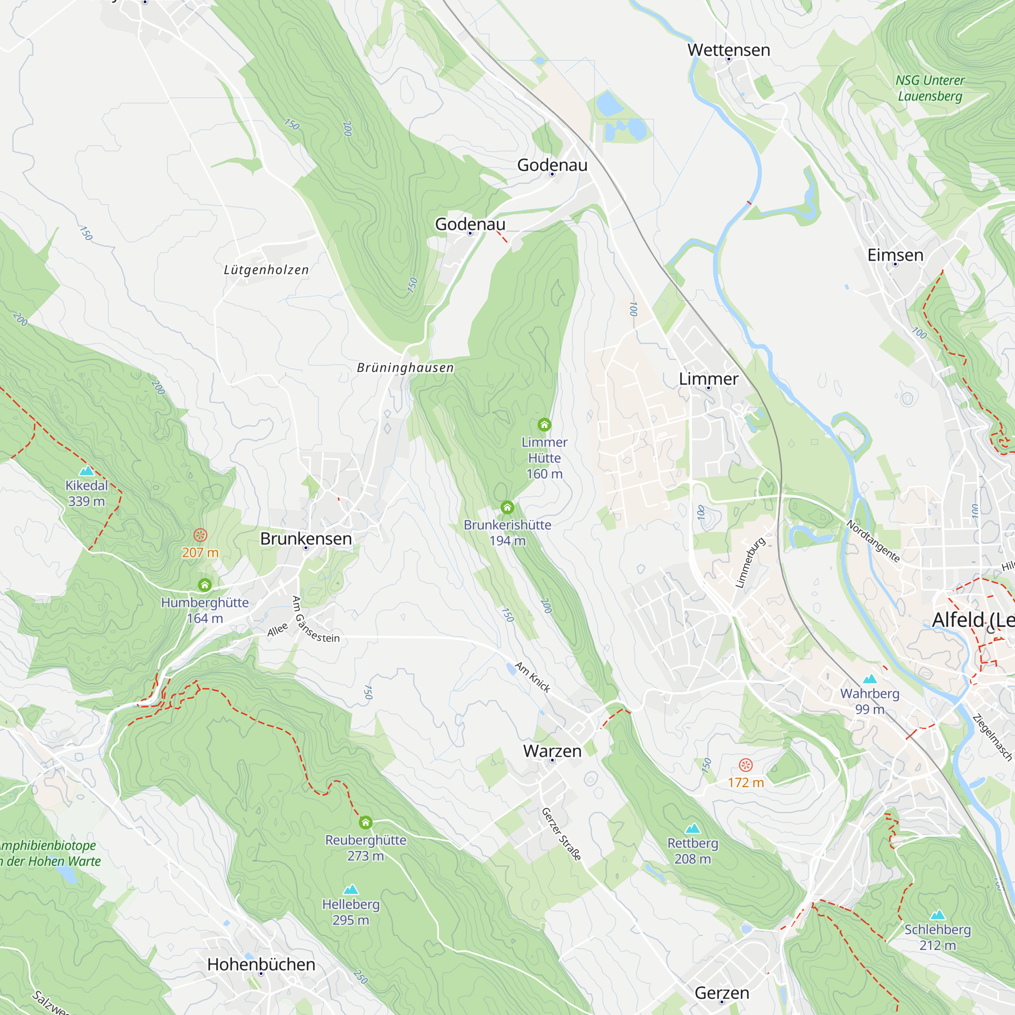 Brunkerishütte map
