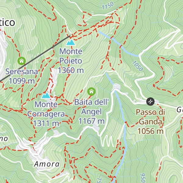 Map of Baita dell' Angel