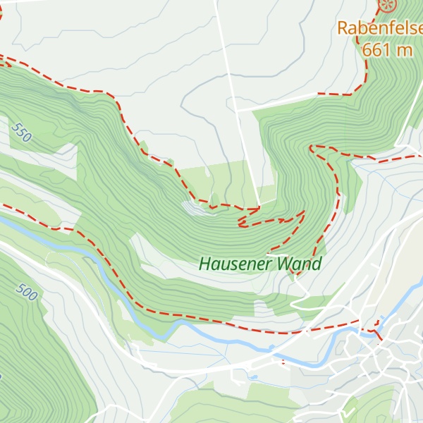 Map of Jungfraufels