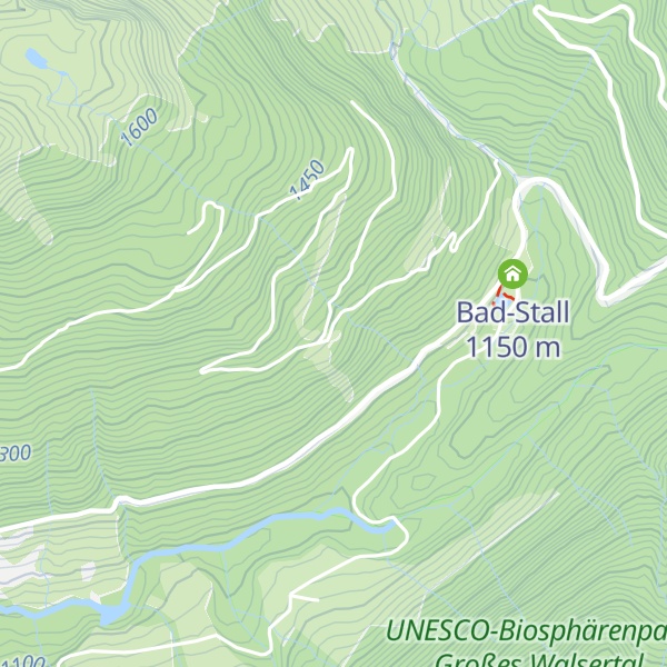 Map of Holzerhütte