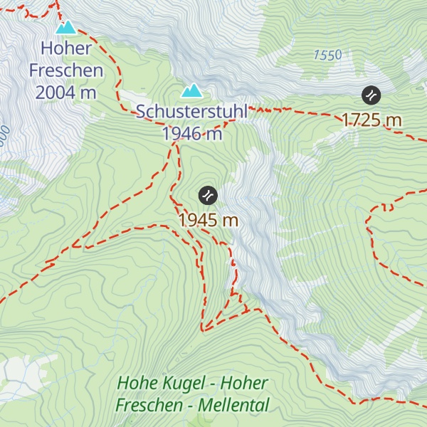 Map of Südlicher Mellenkopf