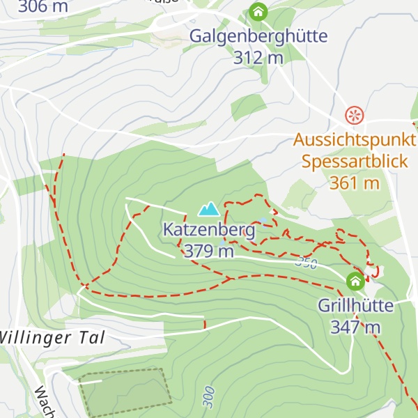 Map of Katzenberg