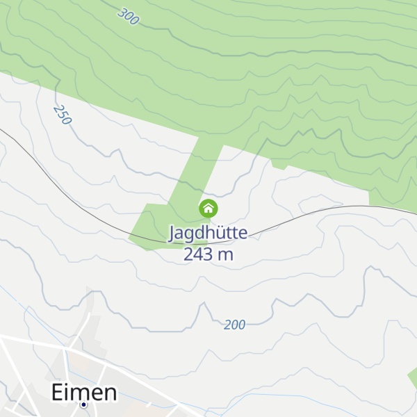 Map of Jagdhütte