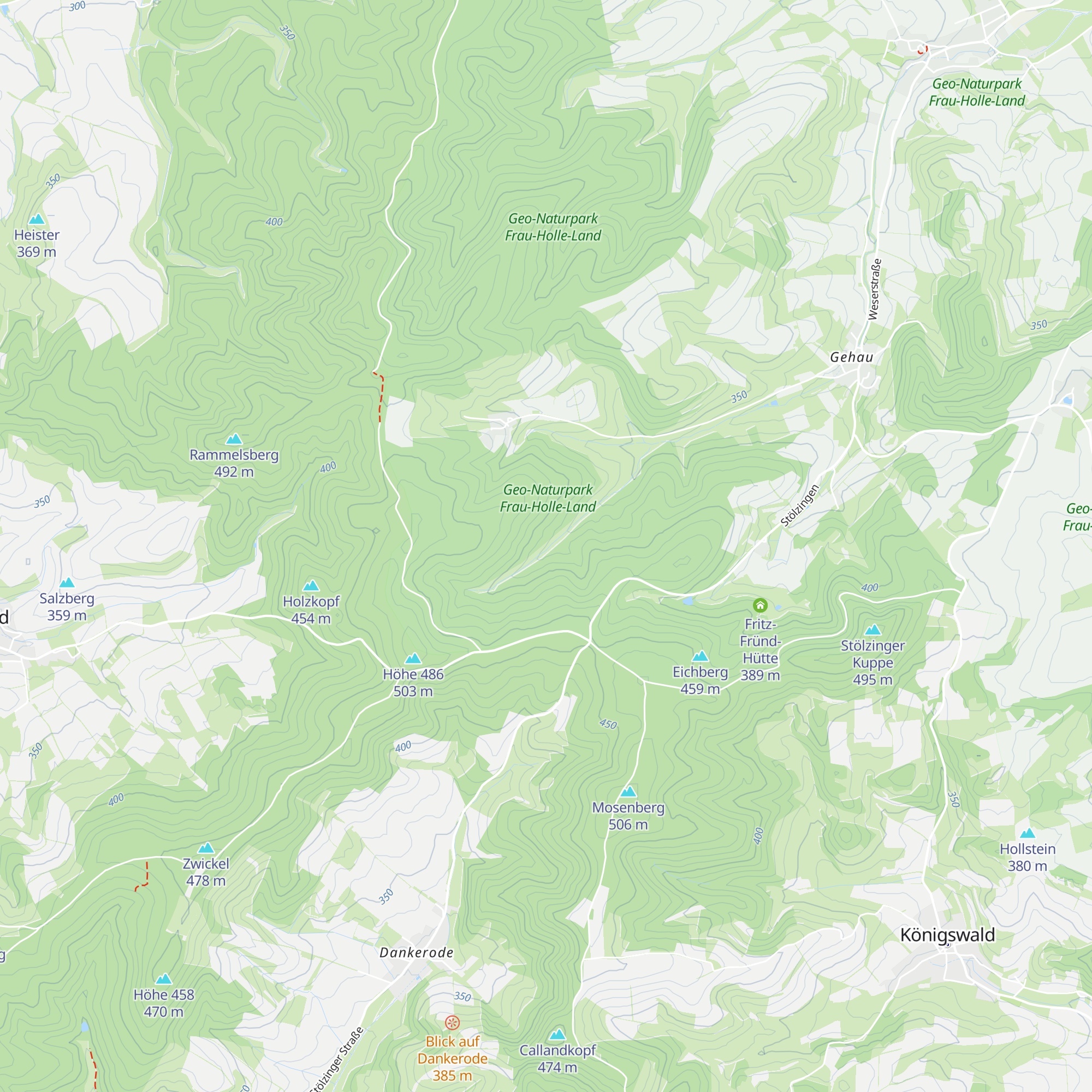 Hüttengraben map