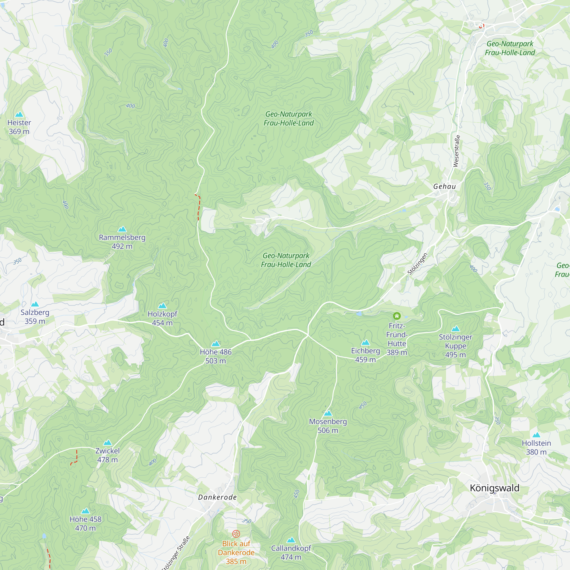 Hüttengraben map