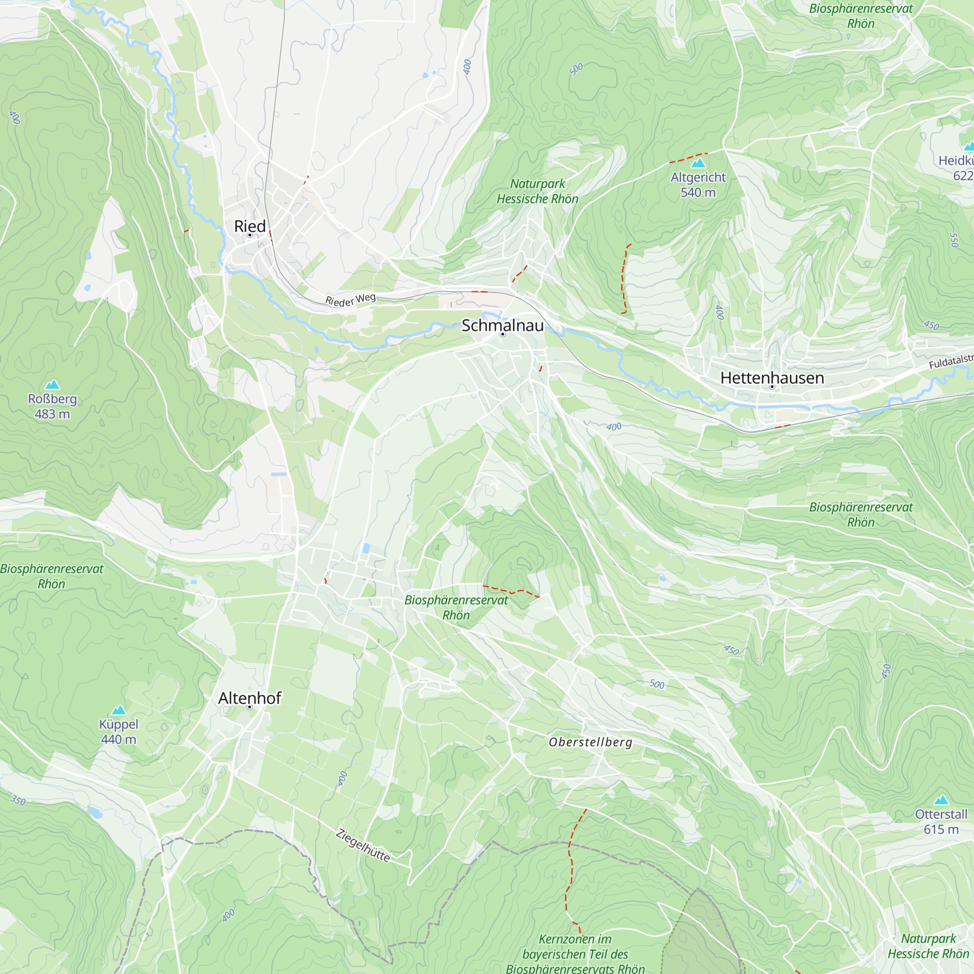 Schutzhütte am Steinküppel map