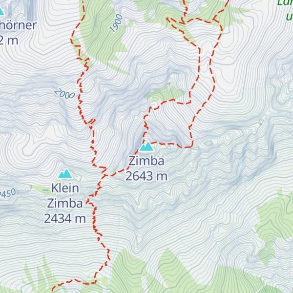 Map of Zimba
