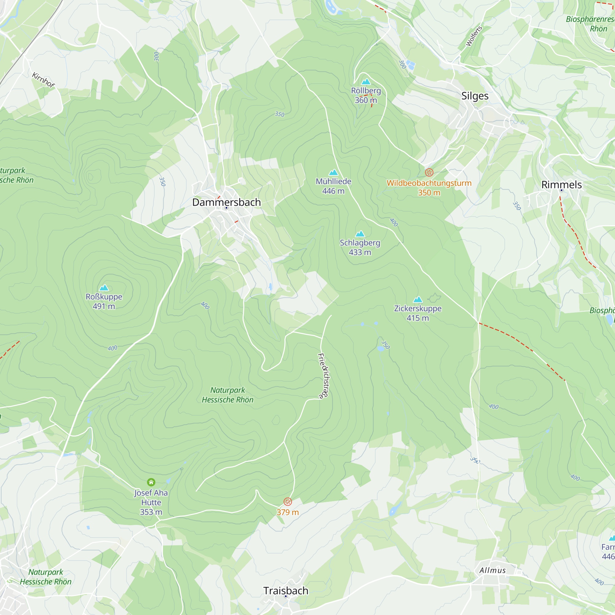 Schutzhütte map