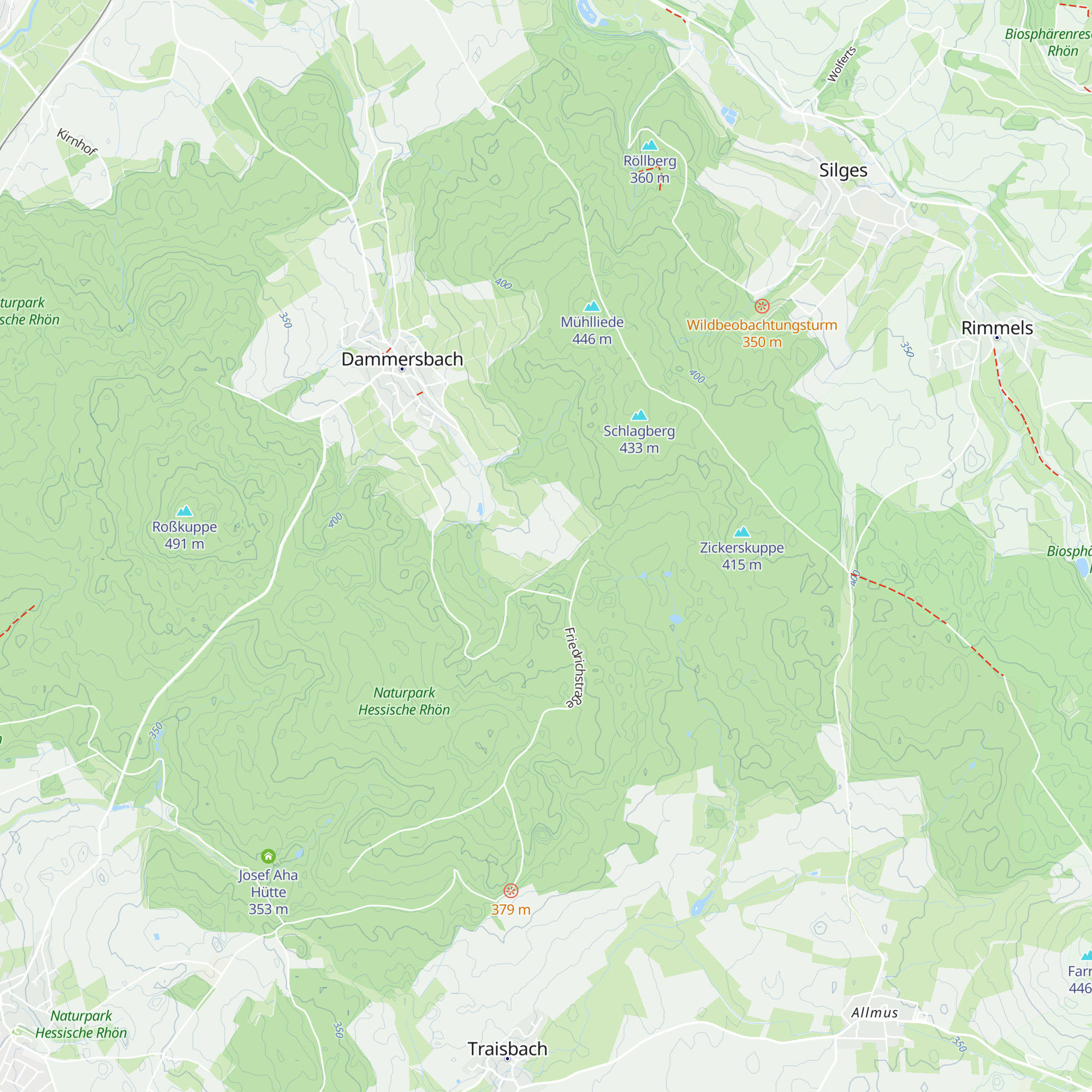 Schutzhütte map
