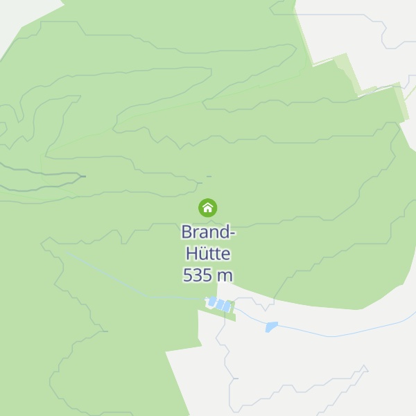 Map of Brand-Hütte