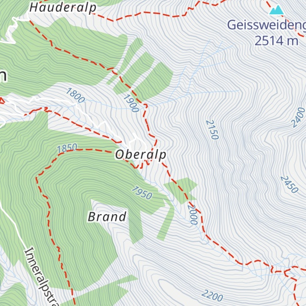 Map of OberalpTraum