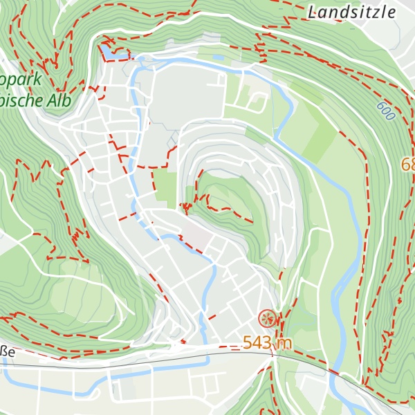 Map of Rucken